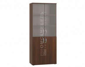 Шкаф для документов со стеклянными дверками Шк38.1 МС Гермес в Тавде - tavda.ok-mebel.com | фото